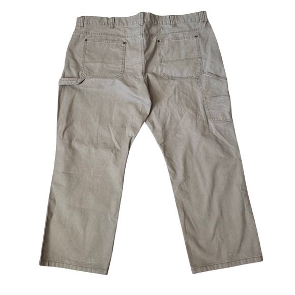 Redhead Cargo Flex Khaki Work Pants Men's Big & Tall 46x30 Carpenter Utility - Picture 2 of 9